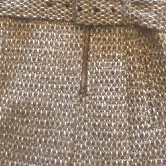 KENNETH COLE TWEED BELTED MOTO PEACOAT CARCOAT WOOL BLEND SZ MED - Picture 9 of 9